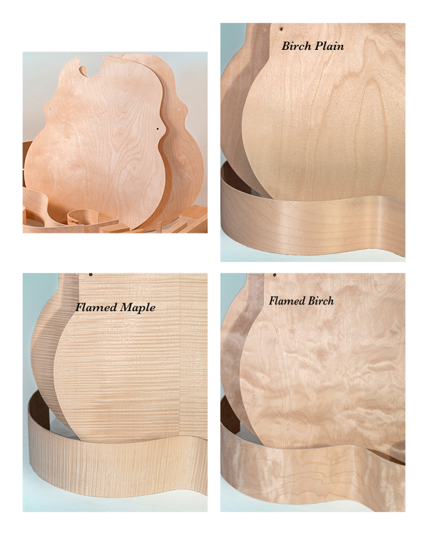 Parts: Refill full 17S Guitar Body - Construction Kit